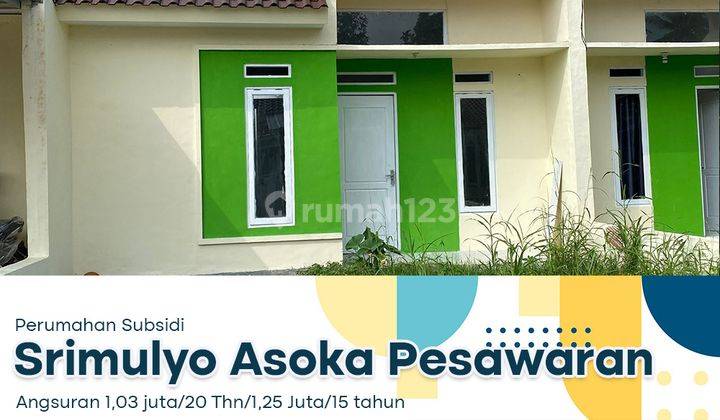 Rumah Subsidi Lingkungan Asri One Gate System Termurah 2