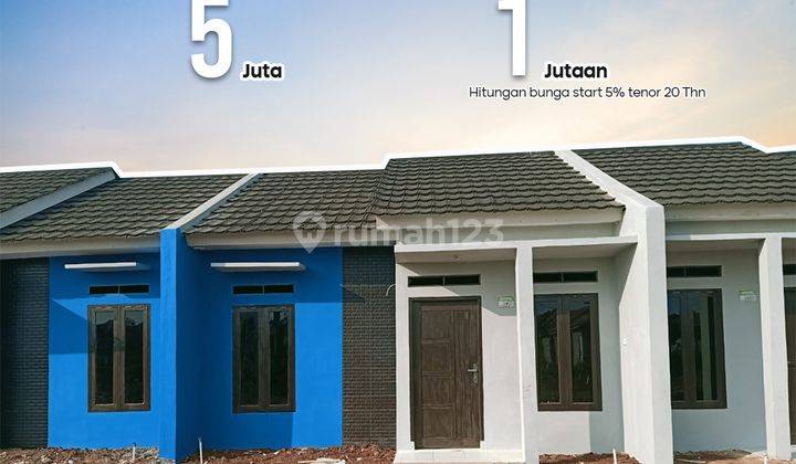 Perumahan Subsidi Minimalis Konsep Modern Classic di Hajimena 1