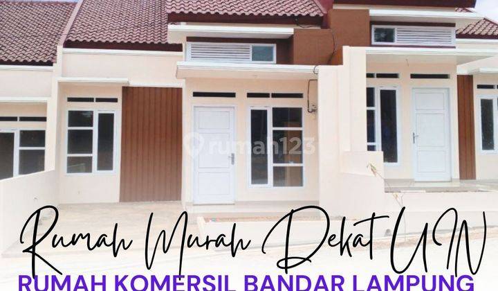 Rumah Komersil Dekat Kampus UIN Raden Intan Lampung 1