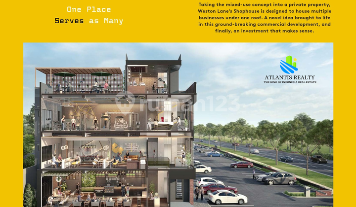 Dijual Office Premium Weston Lane Alam Sutera 4