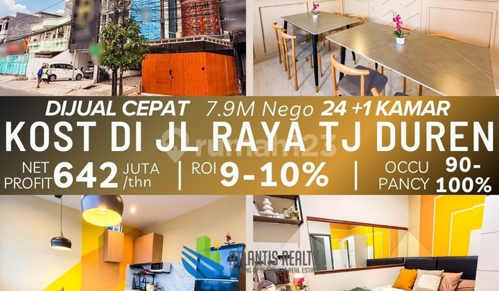 For Sale Boarding House in Tj Duren Eminence West Jakarta, Ready for Immediate Profit 2