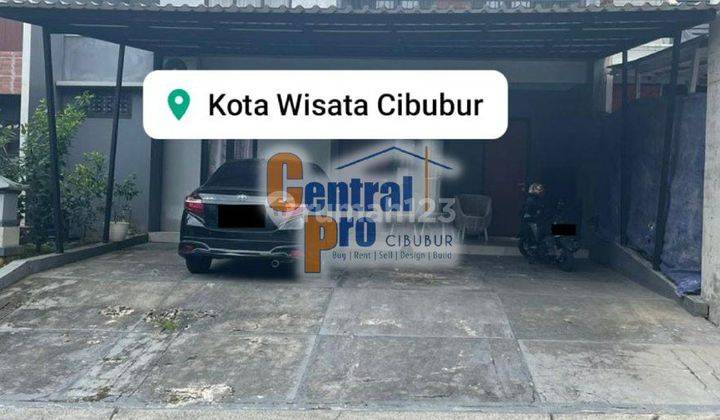 Jual cepat rumah cluster depan siap huni di Kota Wisata Cibubur 1