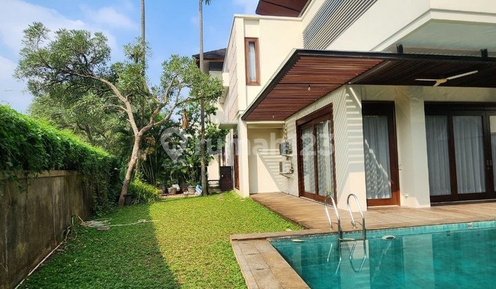 Dijual Rumah Mewah Lingkungan Asri Lokasi Strategis Pondok Indah Jakarta Selatan