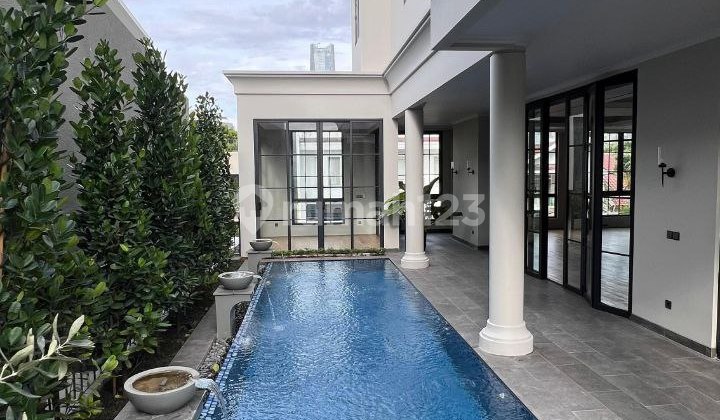 Dijual Rumah Mewah Modern di Senopati, Jakarta Selatan - Siap Huni