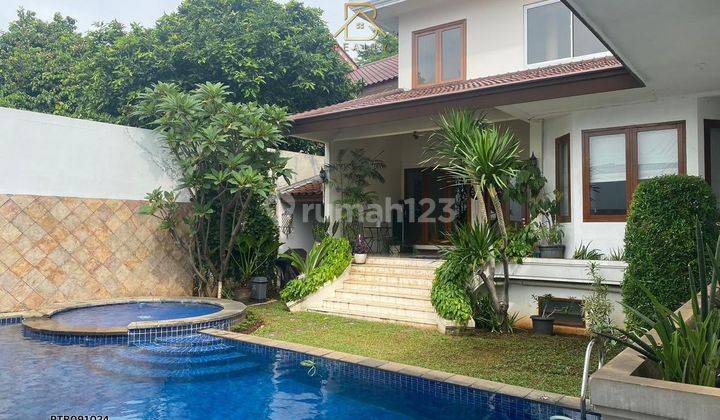 Dijual Rumah Mewah Ada Kolam Renang di Cipete Jakarta Selatan 2