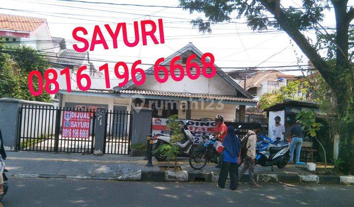 Rumah huk pinggir jalan raya, jakarta timur , rawamangun SHM 2