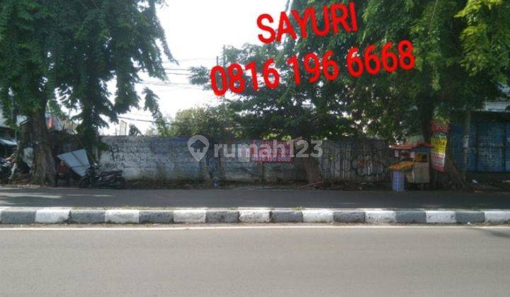 Tanah Strategis Pinggir Jalan Raya , Ciledug, Hos Cokroaminoto Tanah 1