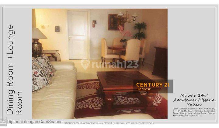 Apartment Istana Sahid Anggrek Siap Huni Furnished  2