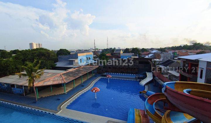 Gedung + Water Park Siap  Dikelola Di Cikarang Utara Jababeka 1