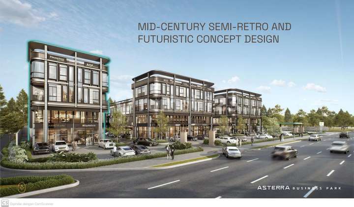 Dijual Ruko Asterra Deretan Mall Baru Bsd 
