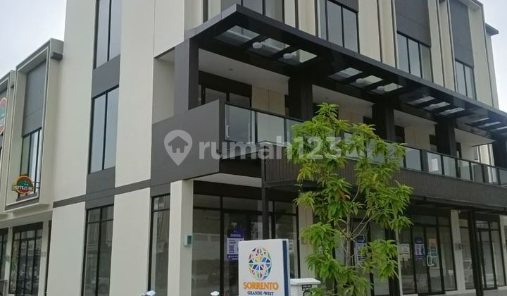 Disewakan Ruko Gandeng Sorrento Grande West Gading Serpong