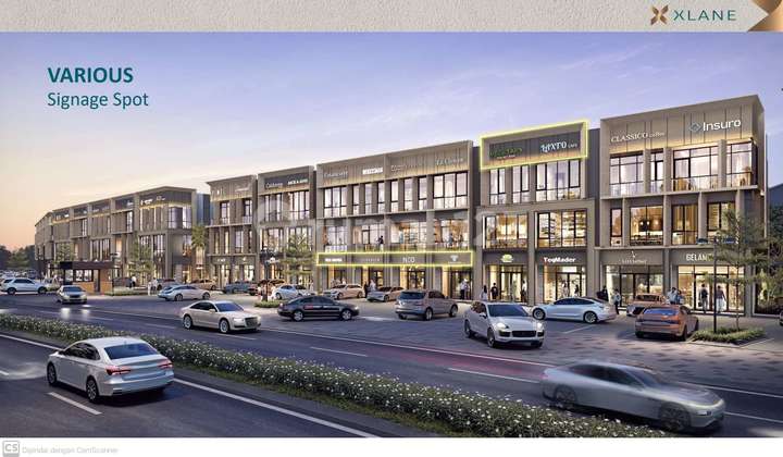 Dijual Ruko Xlane Hadap Jalan Utama Bsd 