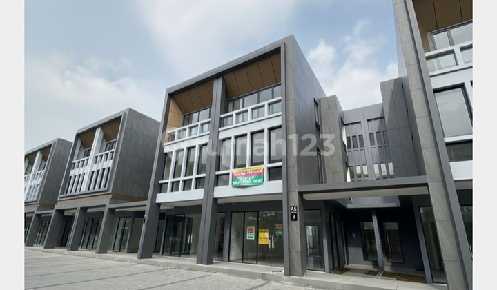 Ruko Delrey Hadap Jalan Free PPN, Tanpa DP, Siap Huni