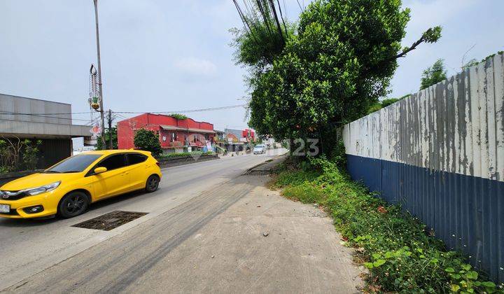 JUAL TANAH PINGGIR JALAN STRATEGIS DEKAT PINTU TOL  2