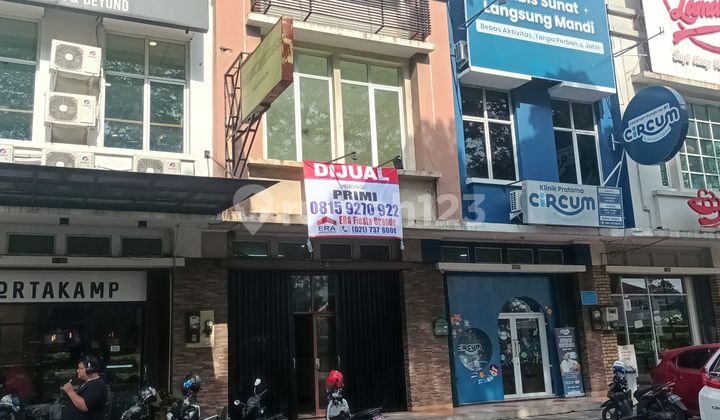 Ruko Tol Boulevard BSD city siap pakai lokasi ramai