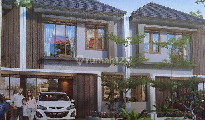 Rumah Cantik Full Furnish Di Awiligar Bandung Bali Garden View 2