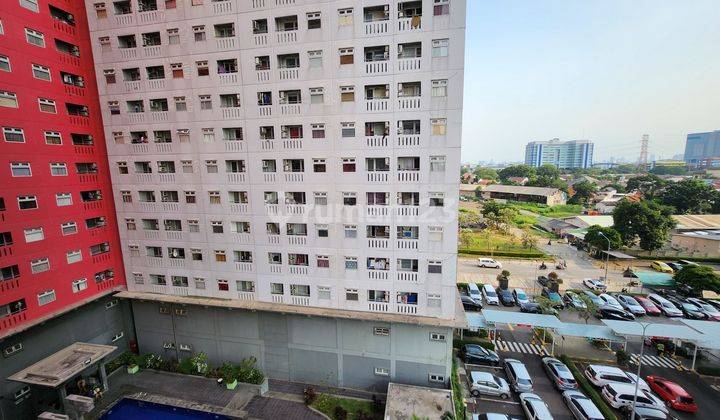 Green Pramuka City Apartemen 2 Kamar Tidur lantai rendah hook 1