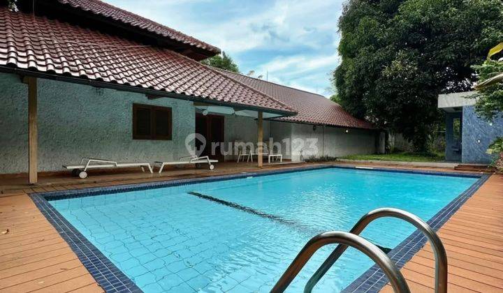 Dijual Cepat Rumah Mewah Siap Huni Di Bukit Golf - Pondok Indahrumah Lama Terawatposisi Hoek 1