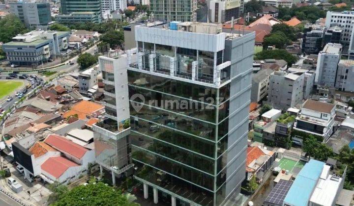 FOR SALE / FOR RENT KEBON SIRIH GEDUNG 10 LANTAI  Luas Tanah 1,911 m2 Luas Bangunan 6,596 m2 Bangunan 10 lantai + 1 Basment 1