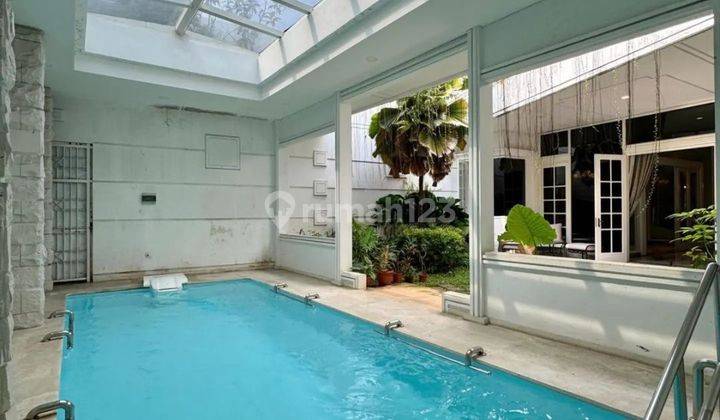 DIJUAL CEPAT RUMAH DI MENTENG MODERN CLASSIC HOUSE PRIME LOCATION  1