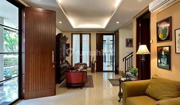 DIJUAL RUMAH DI LEBAK BULUS DALAM KOMPLEK POSISI HOEK  One Gate S 1