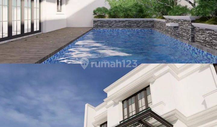 DIJUAL KEBAYORAN BARU BRAND NEW HOUSE ON PROGRESS MODERN CLASSIC  1