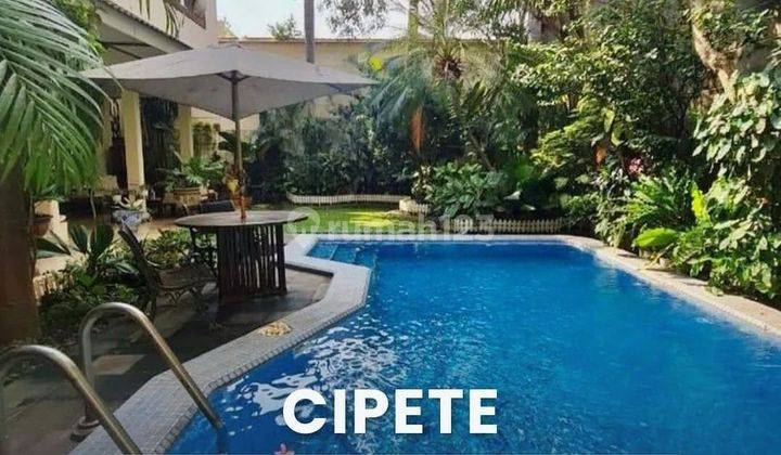 Turun Harga ! Dijual Cepat Rumah Siap Huni Lokasi Premium Cipete Saidi 1