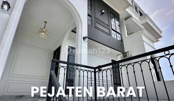 For Sale Pejaten Barat Brand New Townhouse Modern Classic Design  1