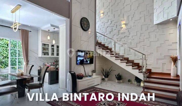 For Sale Villa Bintaro Indah Dalam Komplek Semi Furnished 1