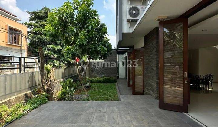 DIJUAL RUMAH DI CILANDAK FATMAWATI MODERN TROPICAL POSISI HOEK 1