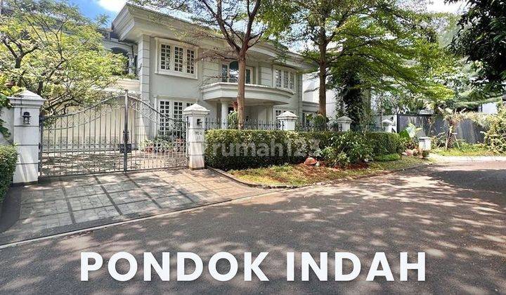 For Sale Pondok Indah Lokasi Terbaik Depan Taman  Jarang Ada !! Rumah Classic Terawat  Halaman Luas  2