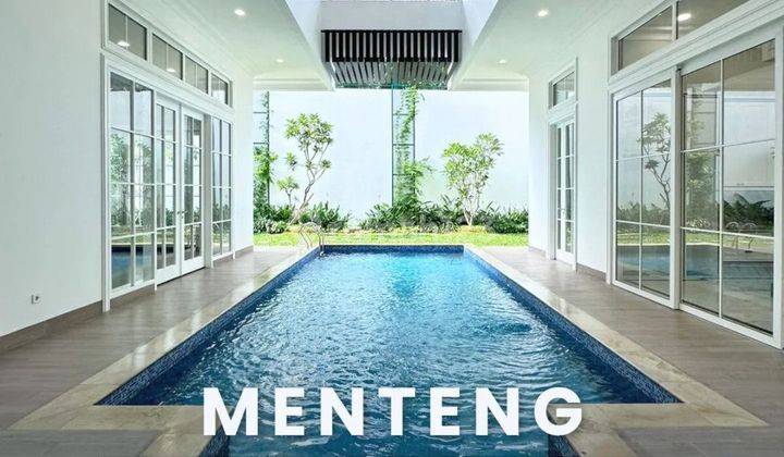 For Sale Menteng Luxurious Brand New House Halaman Luas, Semi Furnished 1