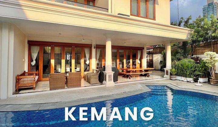 Dijual Cepat Kemang Rumah Mewah Desain Classic  Dalam Komplek, Bebas Banjir   1