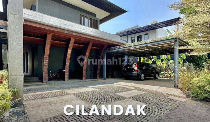 For Sale Cilandak Tropical Minimalist House Design By Nataneka Dalam Cluster 1