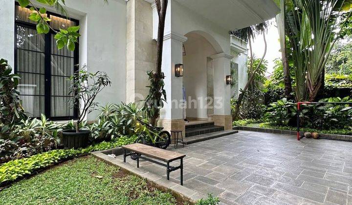 For Sale Kebayoran Baru American Classic House Premium Area, Newly Renovated 