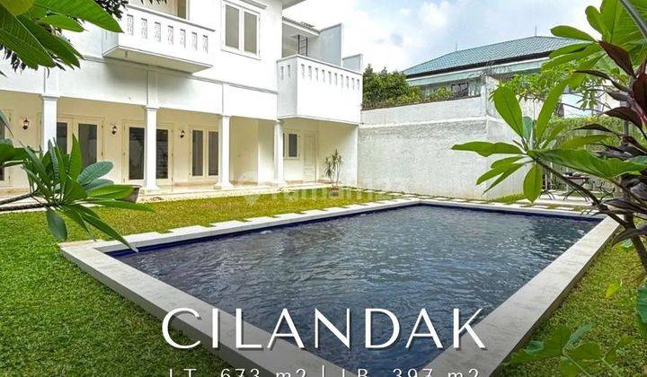 Dijual Cepat Rumah Siap Huni Di Cilandakmodern Classic Housenewly Renovated 2