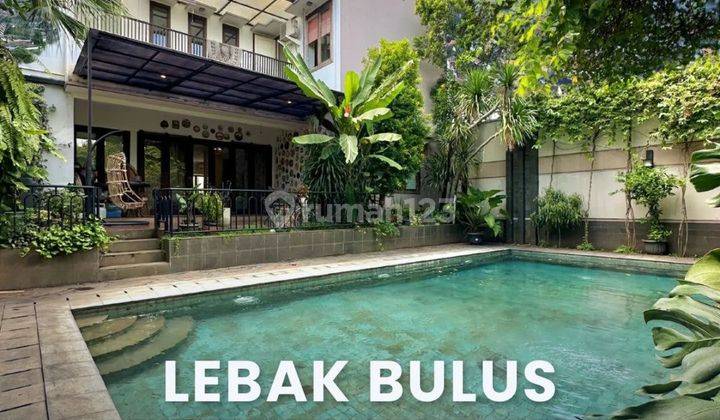 Dijual Cepat Rumah Siap Huni Di  Lebak Bulus Modern Minimalist Townhouse Semi Furnished 2