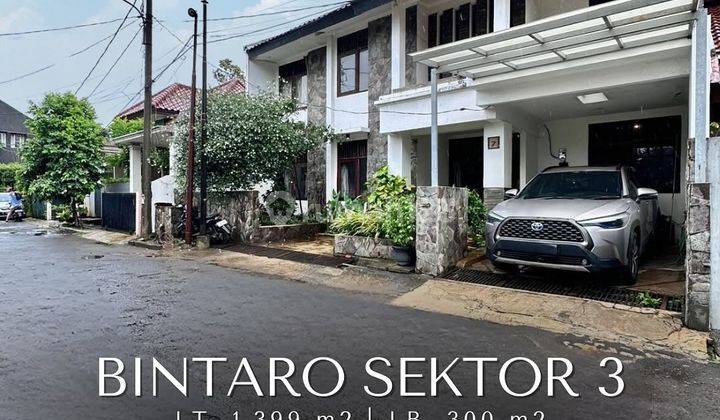 Dijual Cepat Rumah' Siap Huni Halaman Luas Di Bintaro Sektor 3 1