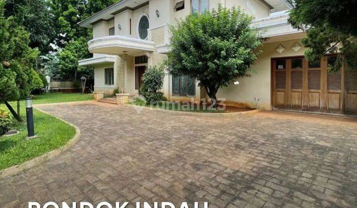 Dijual Cepat Rumah Siap Huni Di Pondok Indah Luxurious Modern Classic House Posisi Hoek, Jalan Lebar 1