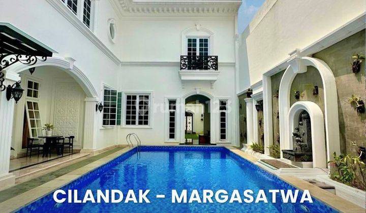 For Sale Cilandak - Margasatwa Luxurious Modern Classic Brand New House 1