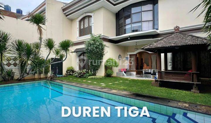 Dijual Cepat Rumah Di Duren Tiga Luxurious Classic House 1