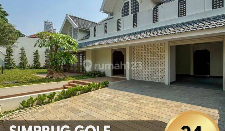 Rumah Mewah Dalam Komplek Simprug Golf, T B 641 582 1