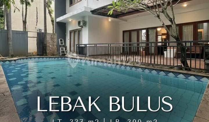 Rumah Bagus Siap Huni di Townhouse Lebak Bulus, T 337 B 300 Rumah Bagus Siap Huni di Townhouse Lebak Bulus, T 337 B 300