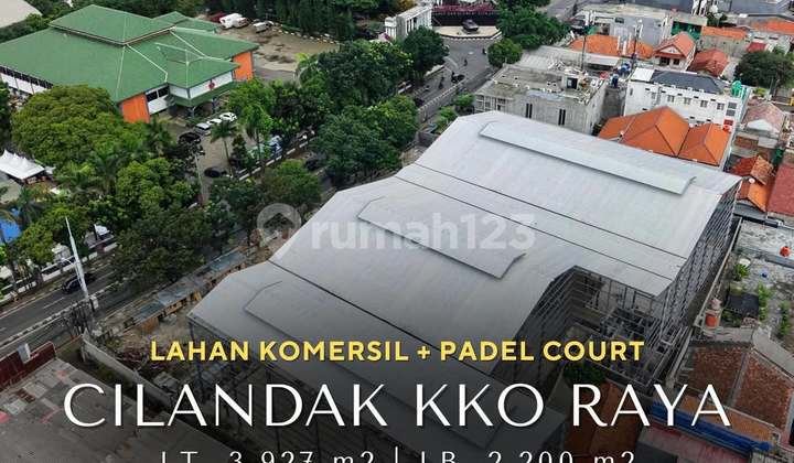 Padel Court dan Lahan Komersial di Cilandak Kko Raya, T 3927 B 2200 Padel Court dan Lahan Komersial di Cilandak Kko Raya, T 3927 B 2200