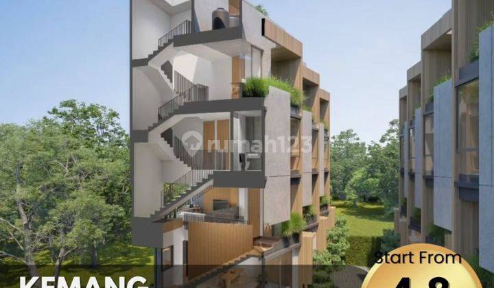 Rumah Bagus 4 Lantai di Townhouse Kemang, T 62 B 300 1