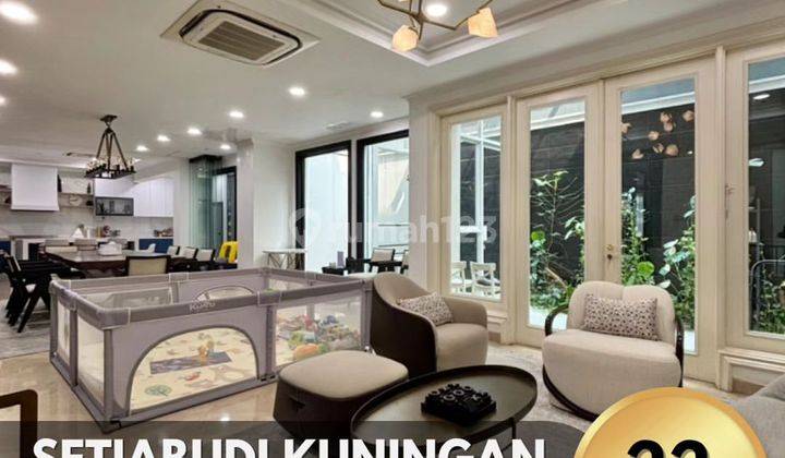 Rumah Siap Huni 3 Lantai Di Setiabudi Kuningan, T B 334 860 1