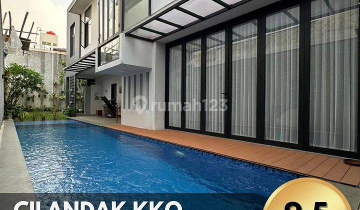 Rumah Cantik Dan Mewah Di Cilandak Kko, T 370 B 400 1