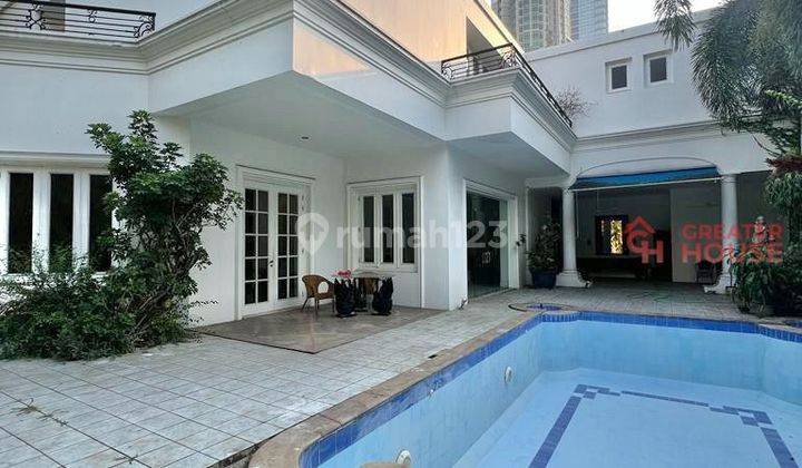 MEGA KUNINGAN - LUXURIOUS MODERN CLASSIC HOUSE IN PREMIUM AREA (T/B: 800/700) 2