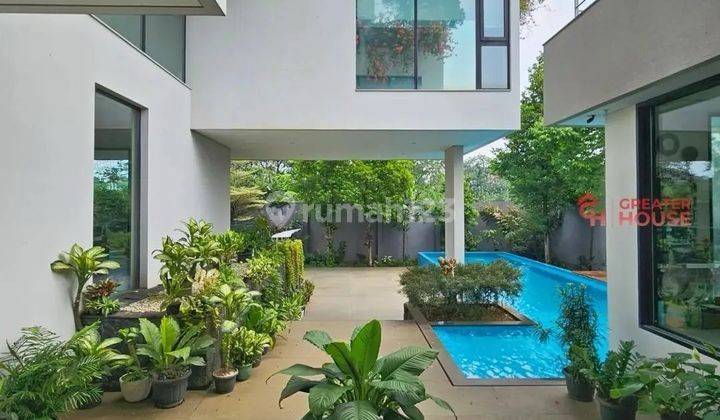 PEJATEN BARAT - LUXURIOUS MODERN HOUSE DEKAT KE KEMANG (LT/LB: 1200/1300) 1