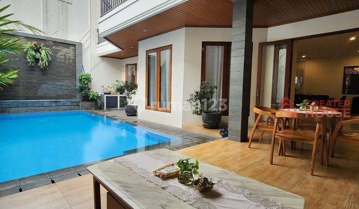 LEBAK BULUS - LUXURIOUS HOUSE DALAM KOMPLEK DEKAT KE TB SIMATUPANG (LT/LB: 617/500) 2